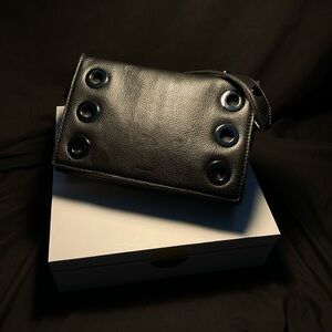 Black Hammitt Leather Crossbody Bag